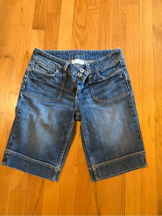 Banana Republic Pants - Banana Republic Classic Blue Denim Bermuda Shorts